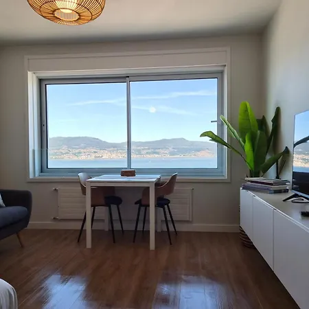 Impresionantes Vistas En El Centro De Appartement Vigo